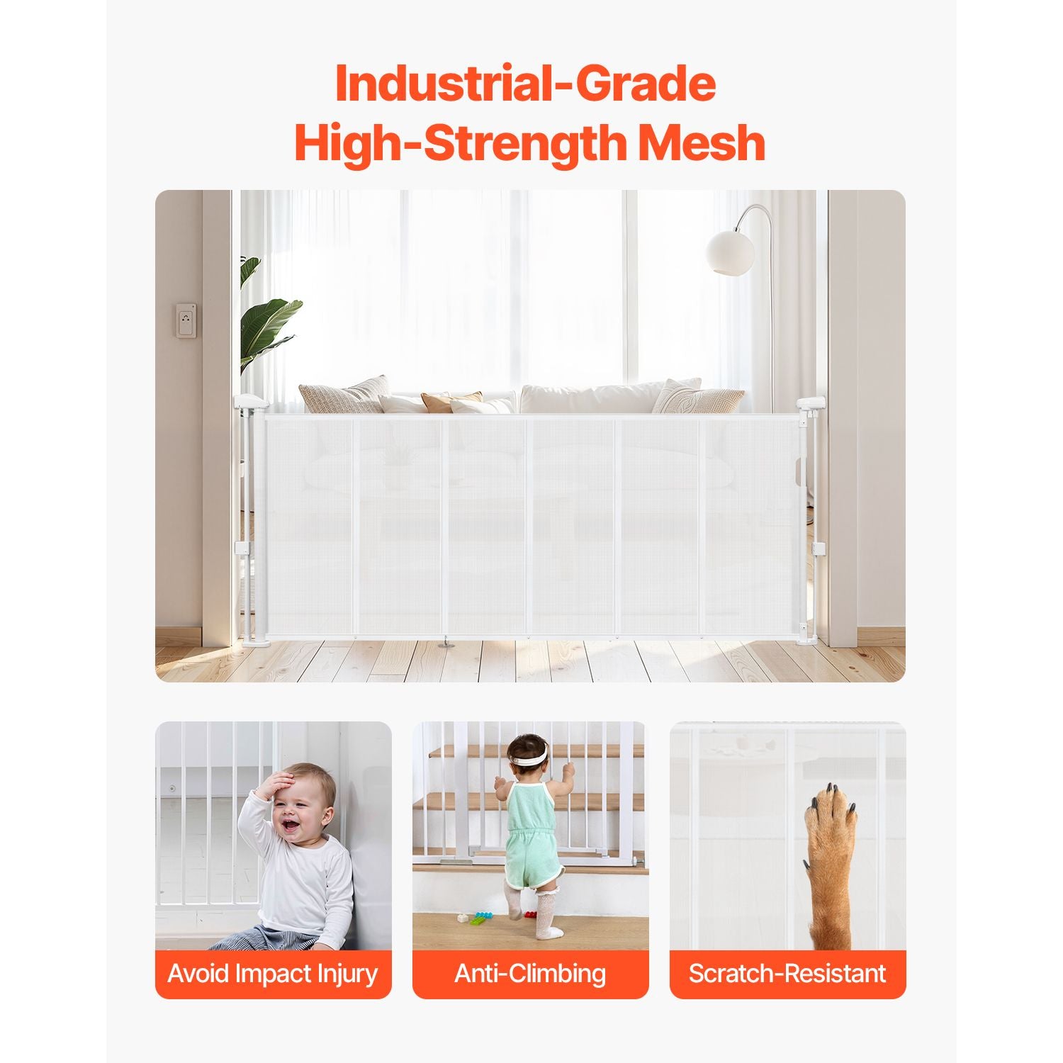 Keep Your Pets and Kids Safe with a Retractable Mesh Gate