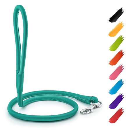 Glamour Leather Dog Leash – everyday, Soft, and Stylish in 5 Sizes