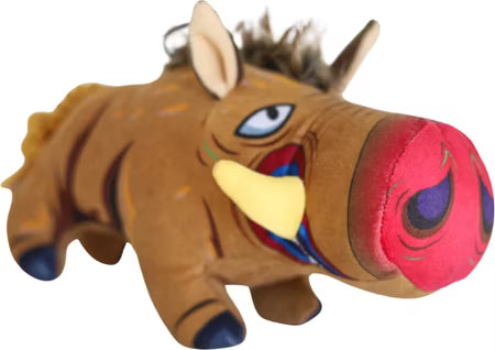 Crinkle-and-Squeak Dog Toy with an Inner Toy to Discover