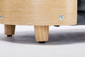 Scandinavian style Elevated Dog Bed Pet Sofa With Solid furniture-style legs and Bent furniture-style Back, Velvet Cushion