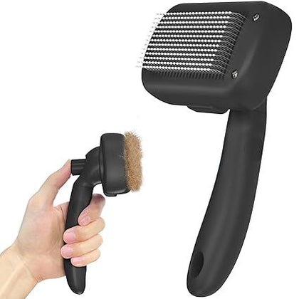 High-Quality Stainless structured Shedding Brush for Dogs