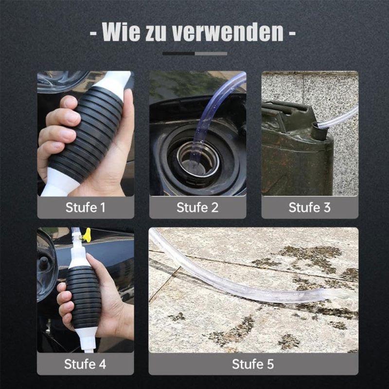 Siphon Pump for Fish Tank Water Changes - Leak-Proof Design