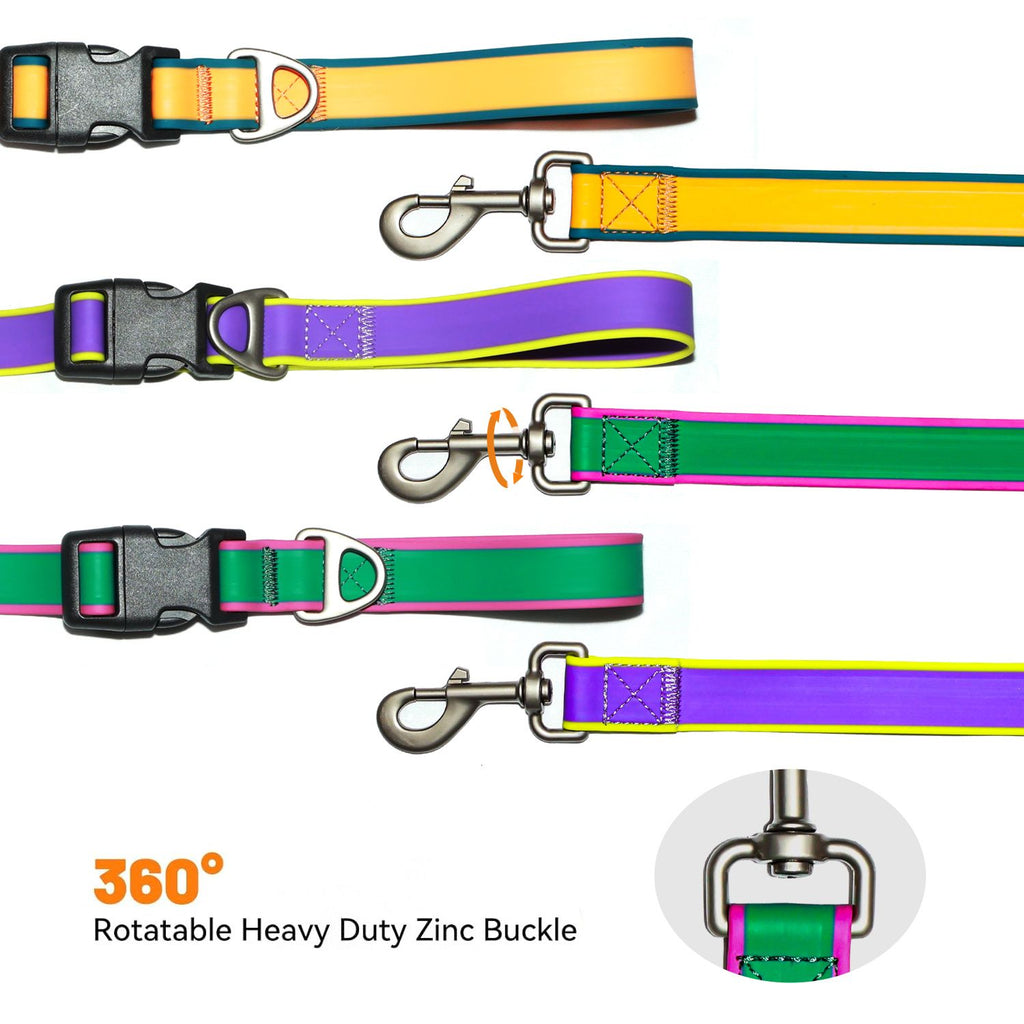 Six-in-one multi-functional hands-free multi-functional traction rope Hands-free design Adjustable straps/belt Durable heavy-duty material Non-slip comfort grip Running/jogging with dog Hiking
