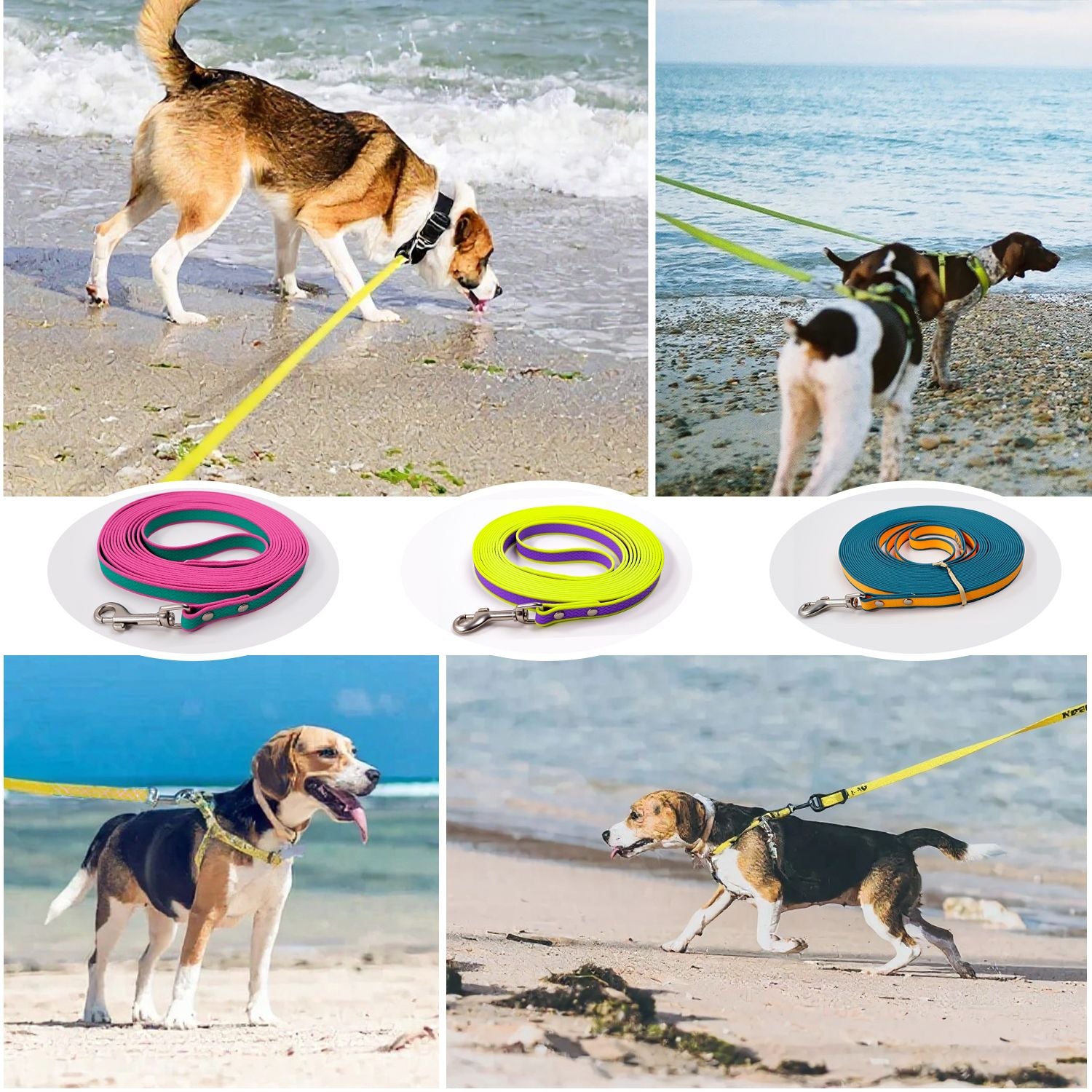 Six-in-one multi-functional hands-free multi-functional traction rope Hands-free design Adjustable straps/belt Durable heavy-duty material Non-slip comfort grip Running/jogging with dog Hiking