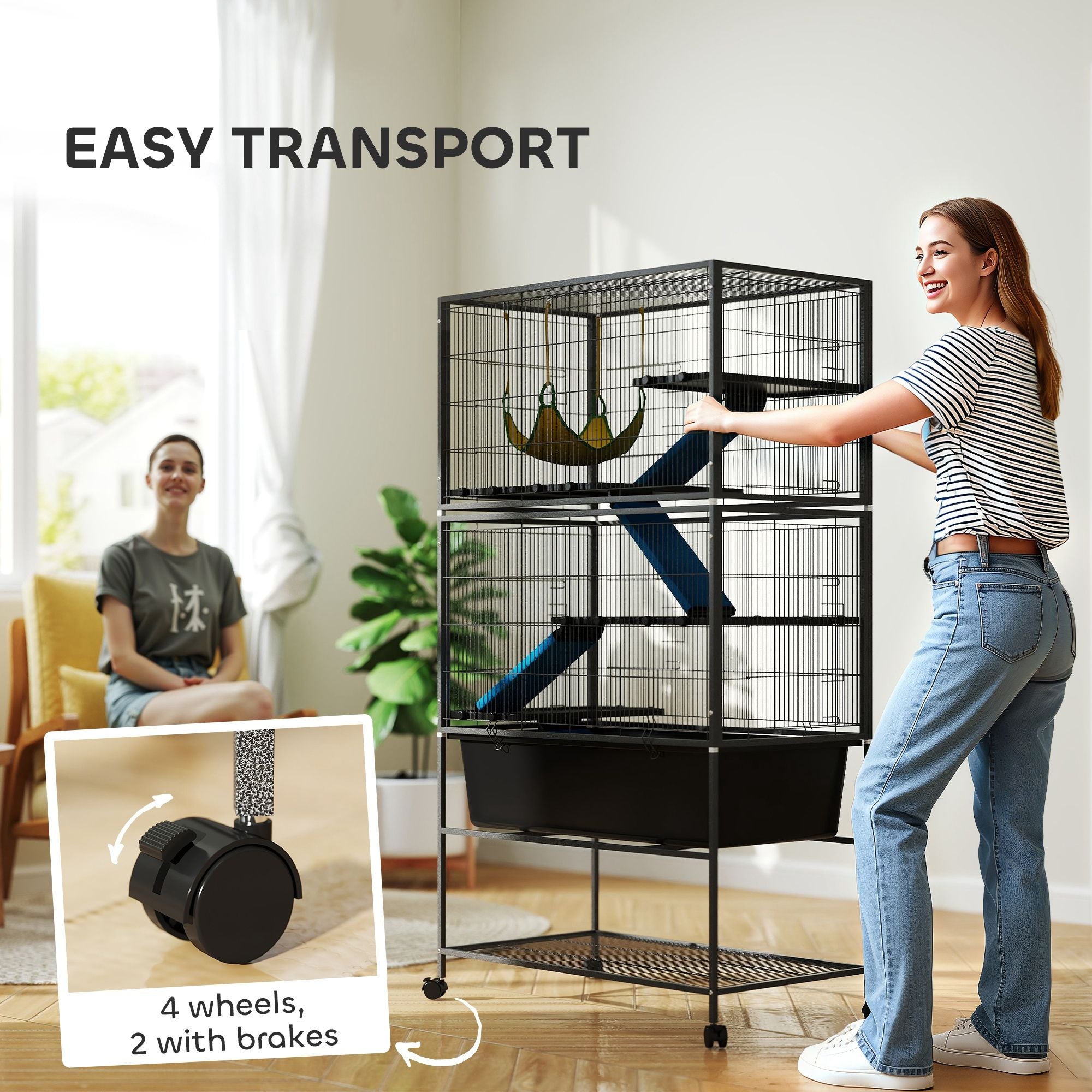 Small Animal Cage /Chinchilla Cage ( Amazon Shipping)(Prohibited by WalMart)