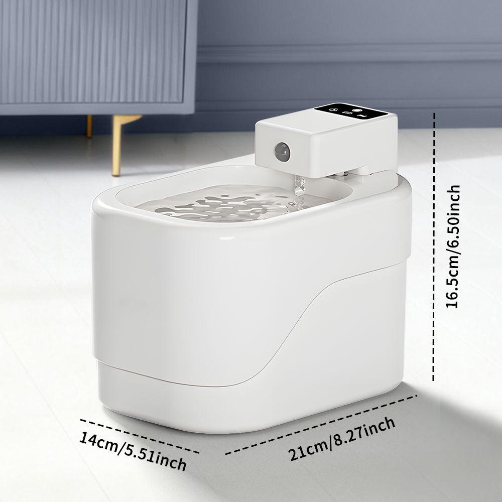 Small sugar pet water dispenser, multi-layer filtration to maintain water quality, large capacity water storage, beautiful and practical for home placement