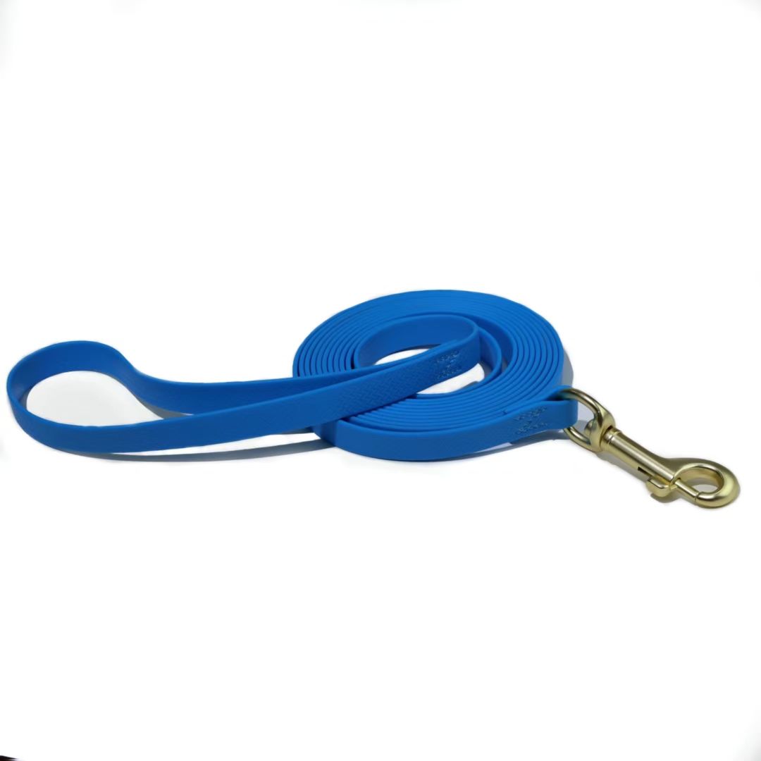 water-ready PVC Dog Leash with High-Visibility Colors and Secure structured Clasp