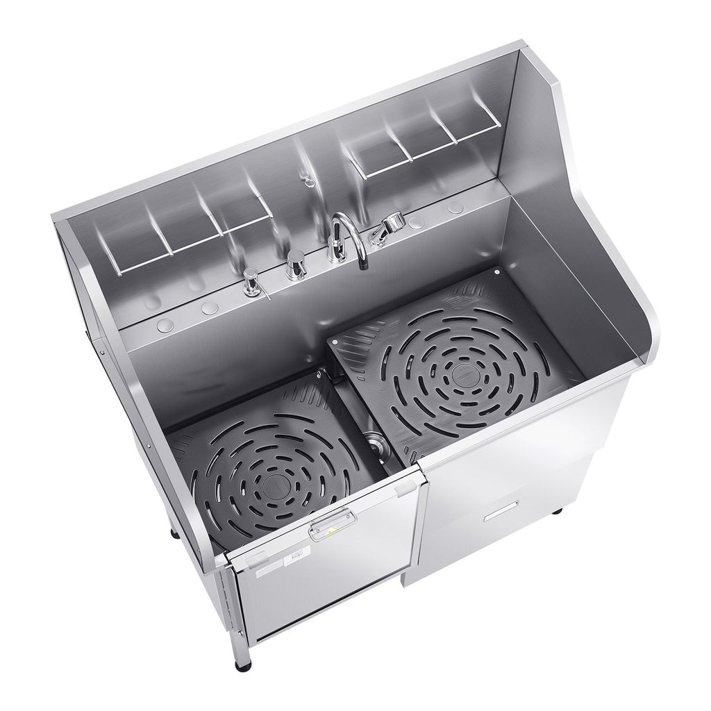 Effortless Dog Baths with the VEVOR Stainless Steel Washing Station