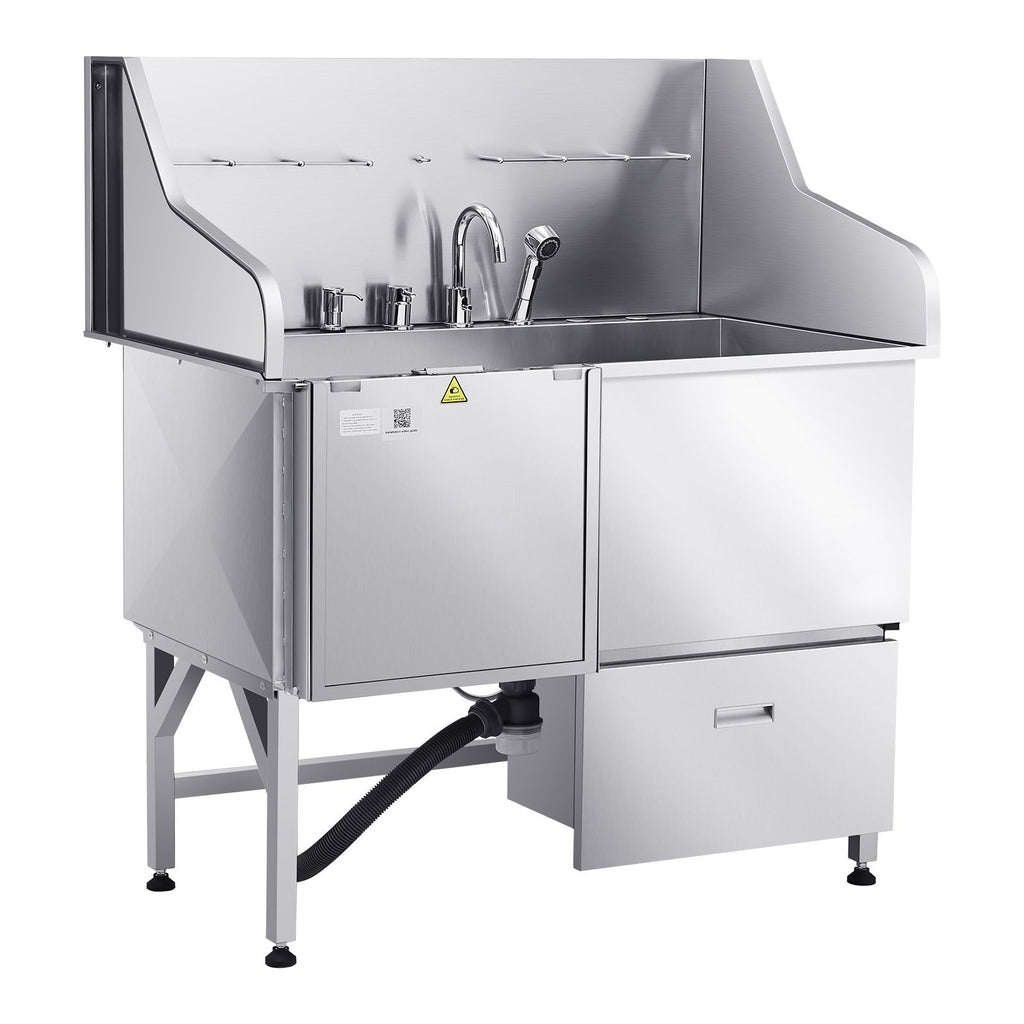 Effortless Dog Baths with the VEVOR Stainless Steel Washing Station