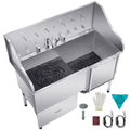 Effortless Dog Baths with Our Stainless Steel Grooming Tub
