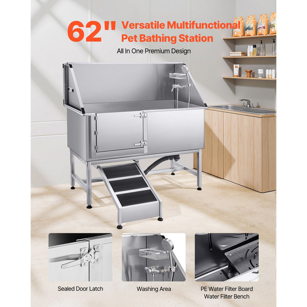 Transform Bath Time: The Ultimate Stainless Steel Dog Washing Station