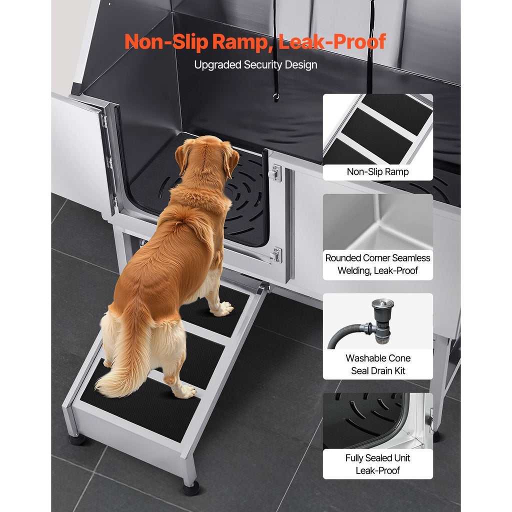 Transform Bath Time: The Ultimate Stainless Steel Dog Washing Station