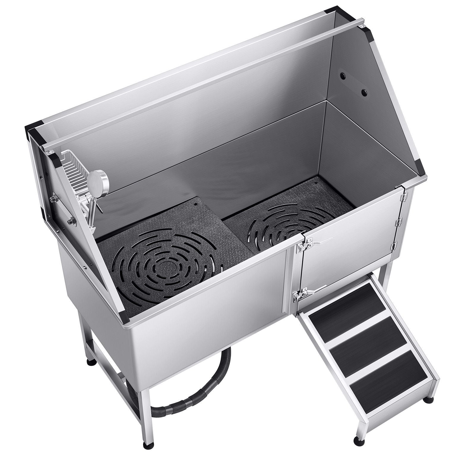 Make Bath Time a Breeze with Our Stainless Steel Dog Washing Station