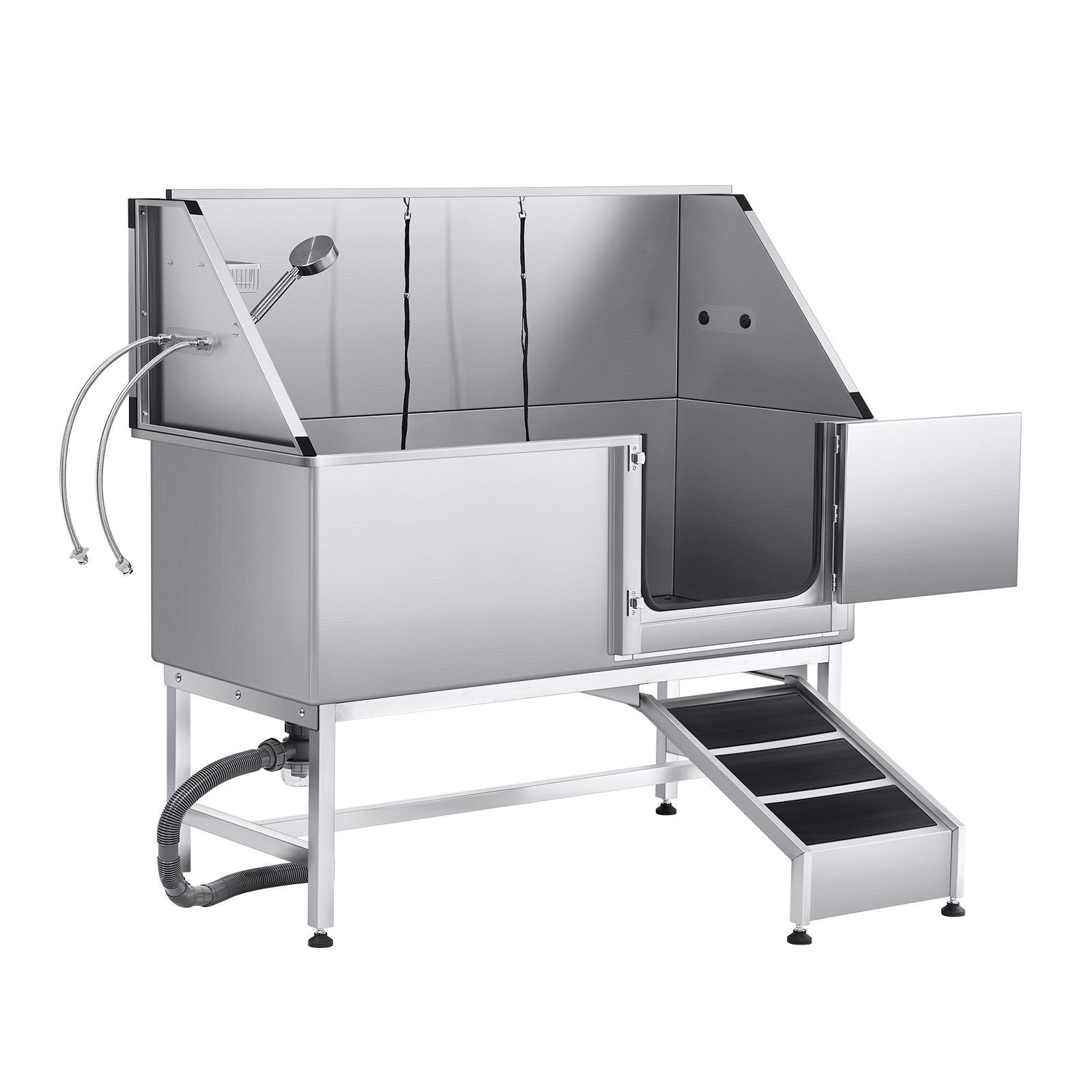 Make Bath Time a Breeze with Our Stainless Steel Dog Washing Station