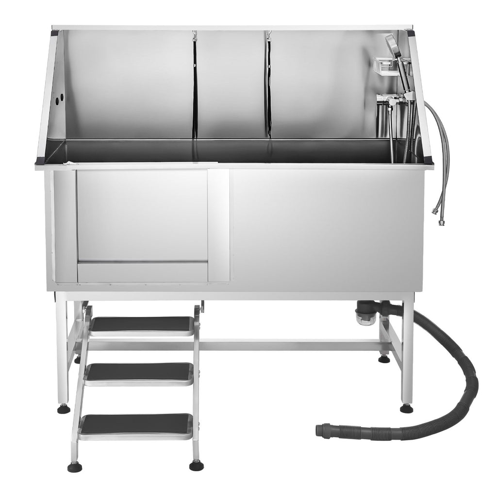 Make Bath Time a Breeze with Our Stainless Steel Dog Washing Station
