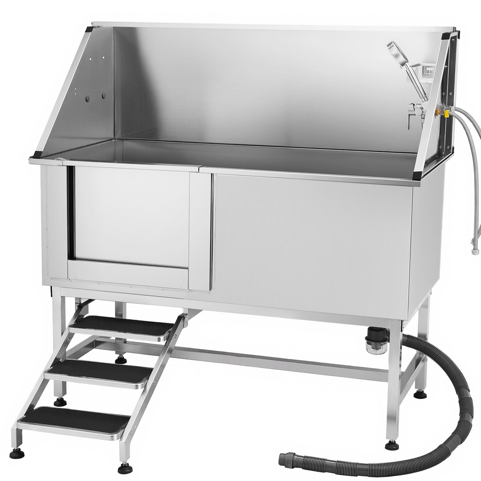 Make Bath Time a Breeze with Our Stainless Steel Dog Washing Station