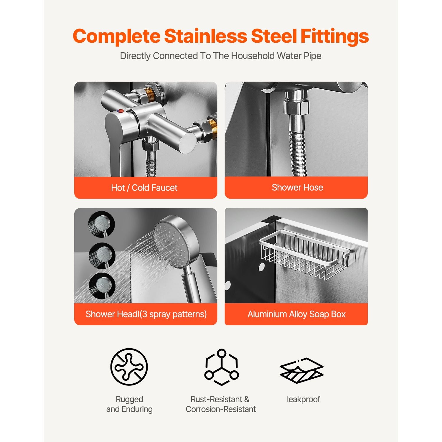 Make Bath Time a Breeze with Our Stainless Steel Dog Washing Station