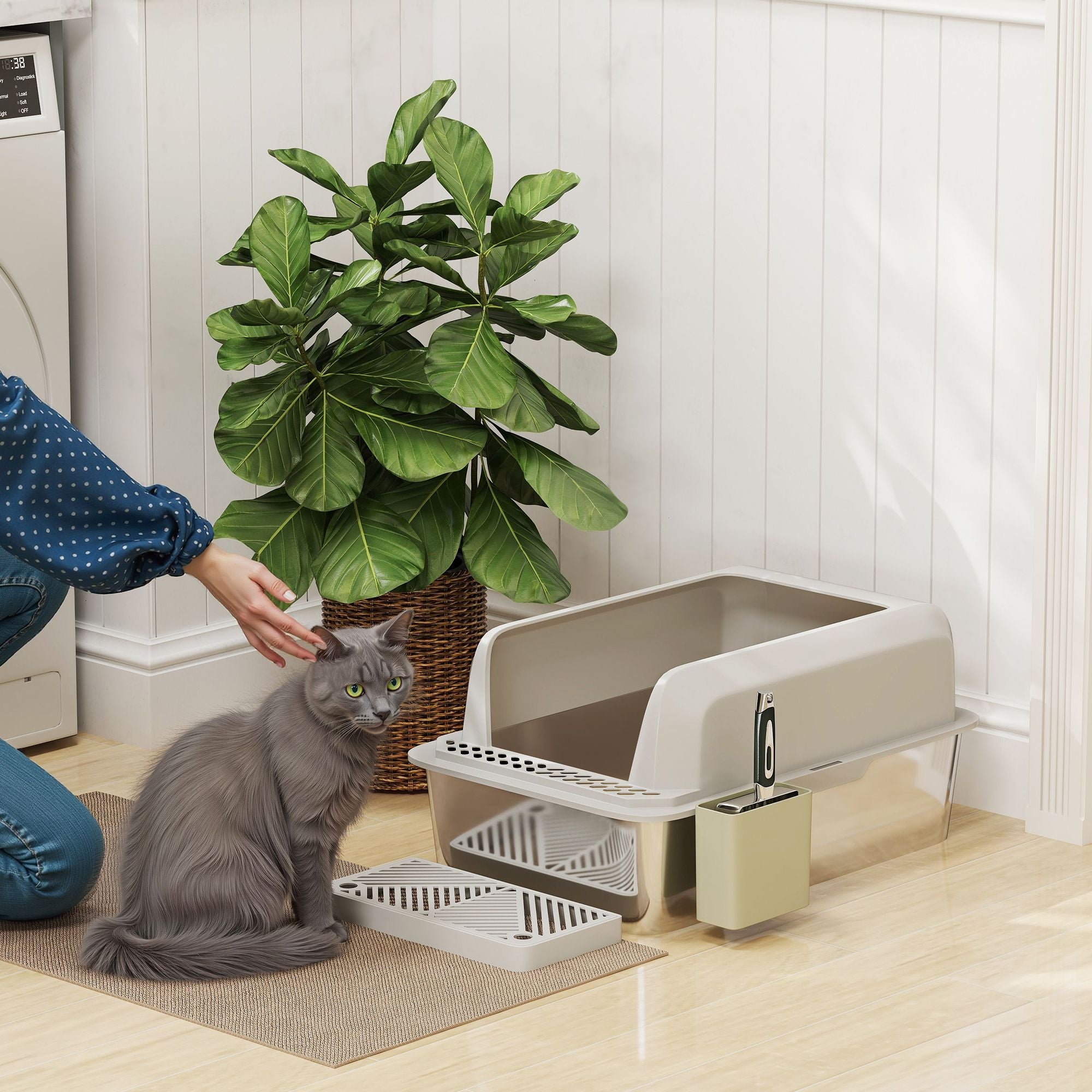 The Ultimate Litter Box for Small Cats: Mess-Free & Easy to Clean