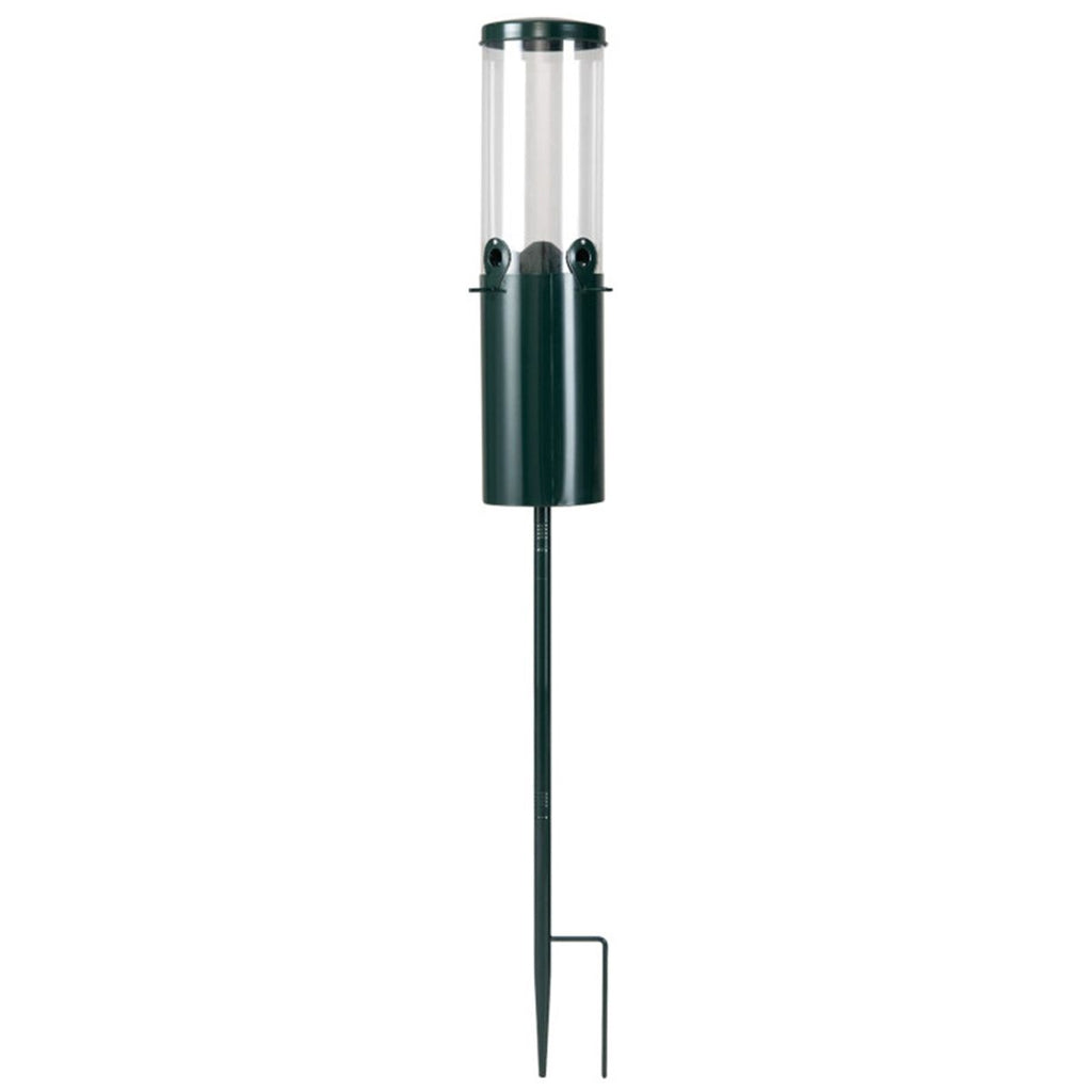 Standing Bird Feeder Squirrel-Proof, 4 Feeding Ports with Perches practical structured & PC Construction
