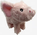 Barnyard Baller Pig Crinkle Plush Dog Toy