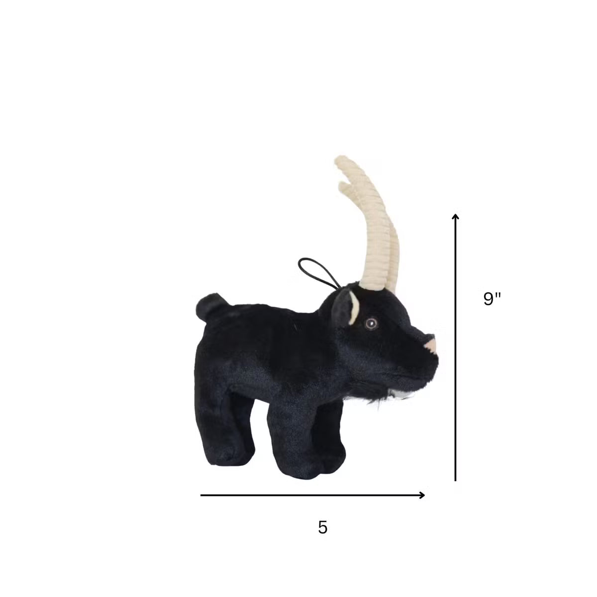 Barnyard Baller Billy Goat Crinkle Plush Dog Toy