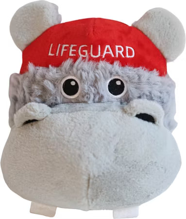 Hero Lifeguard Tough Squeaky Plush Dog Toy with Crinkle & Toy-in-Toy