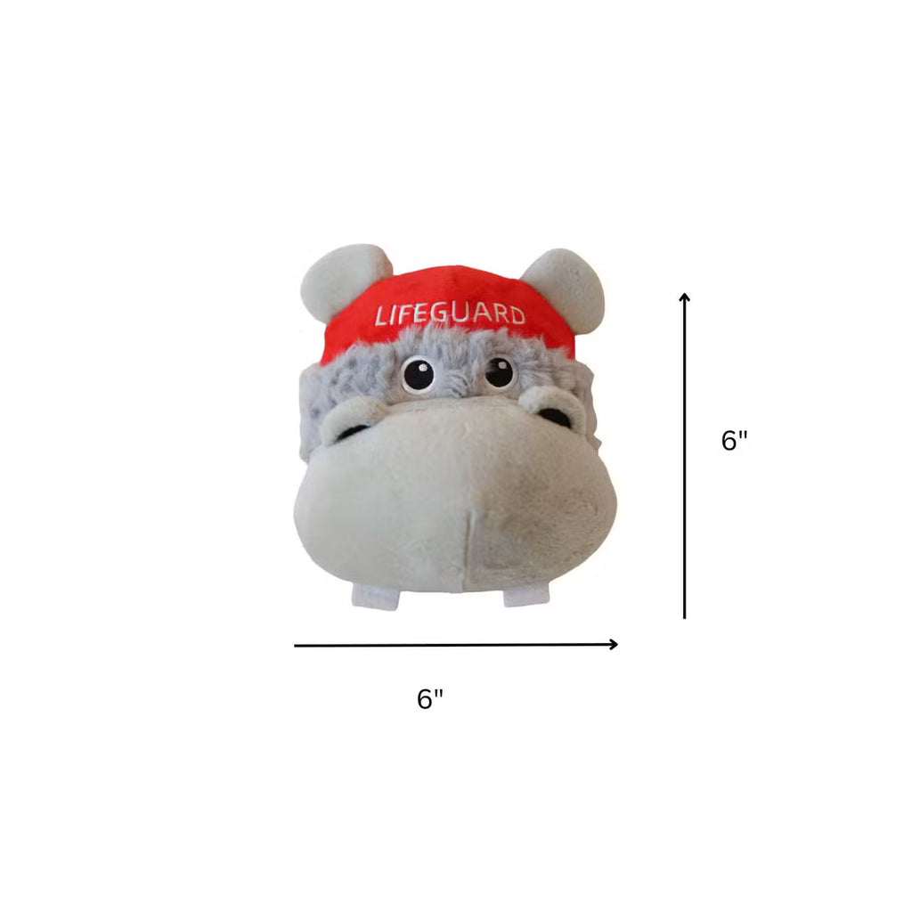 Hero Lifeguard Tough Squeaky Plush Dog Toy with Crinkle & Toy-in-Toy