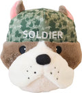 Dog Toy with an Inner Toy, Crinkle, and Squeaker