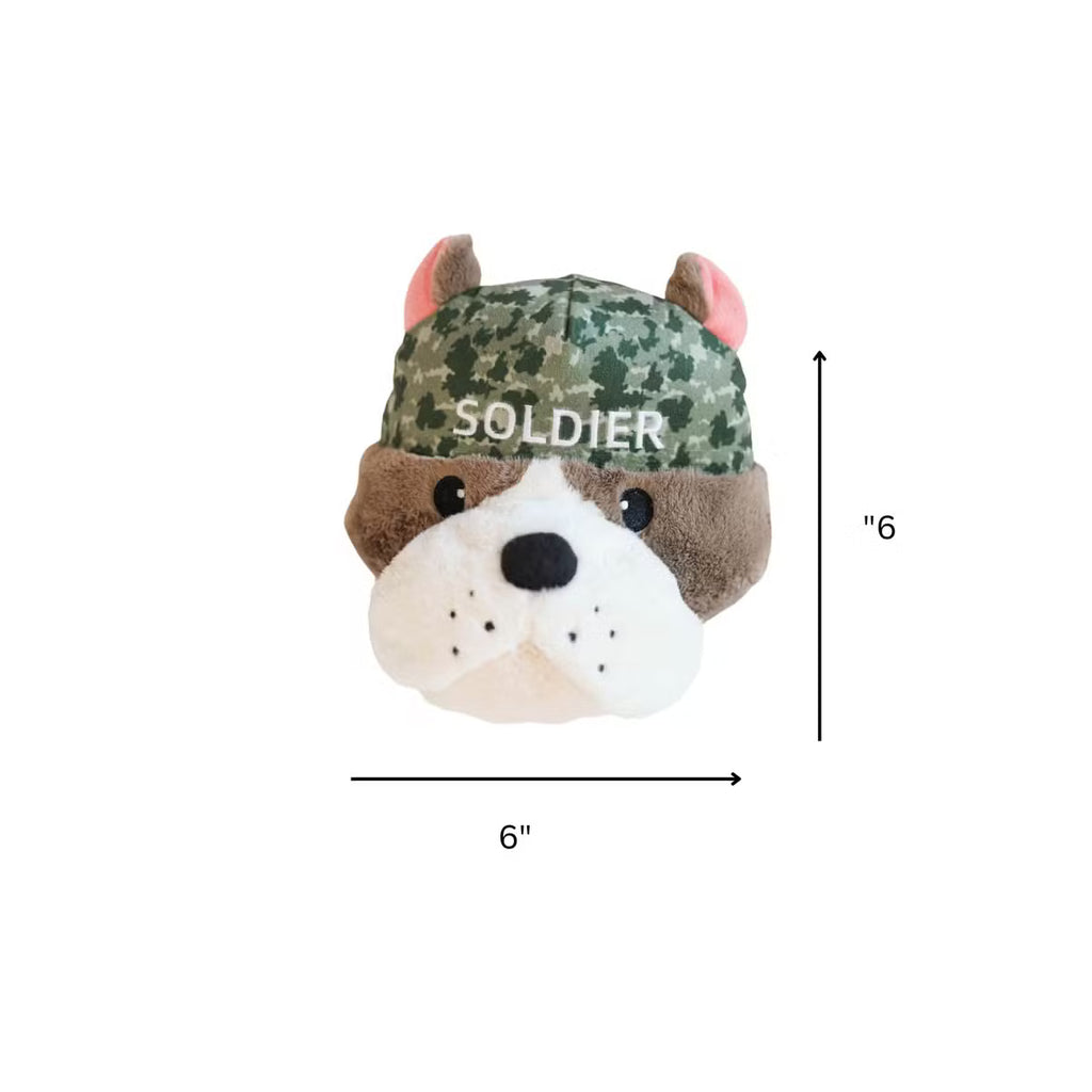 Dog Toy with an Inner Toy, Crinkle, and Squeaker