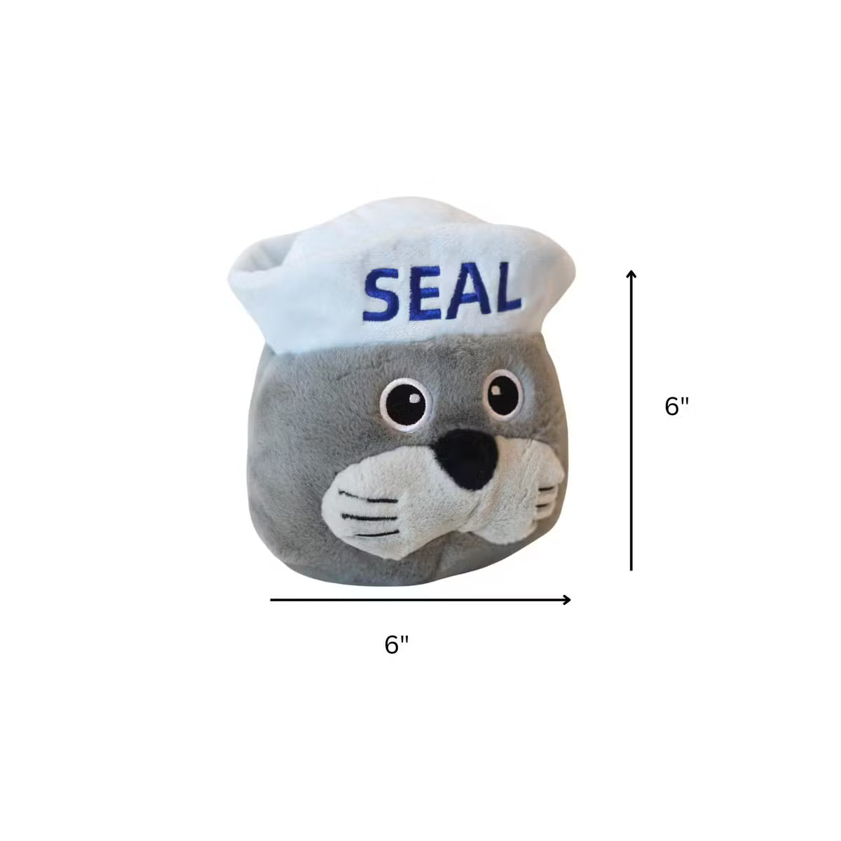 Dog Toy with Toy Inside, Crinkles, and Squeaks