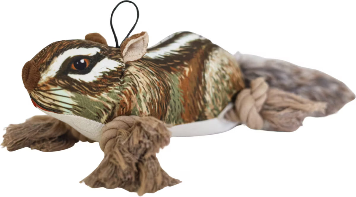Rope Dog Toy with Crinkles and a Toy Within a Toy