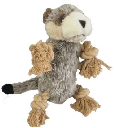 Roper Prairie Gopher Plush Toy with Squeaker & Crinkle