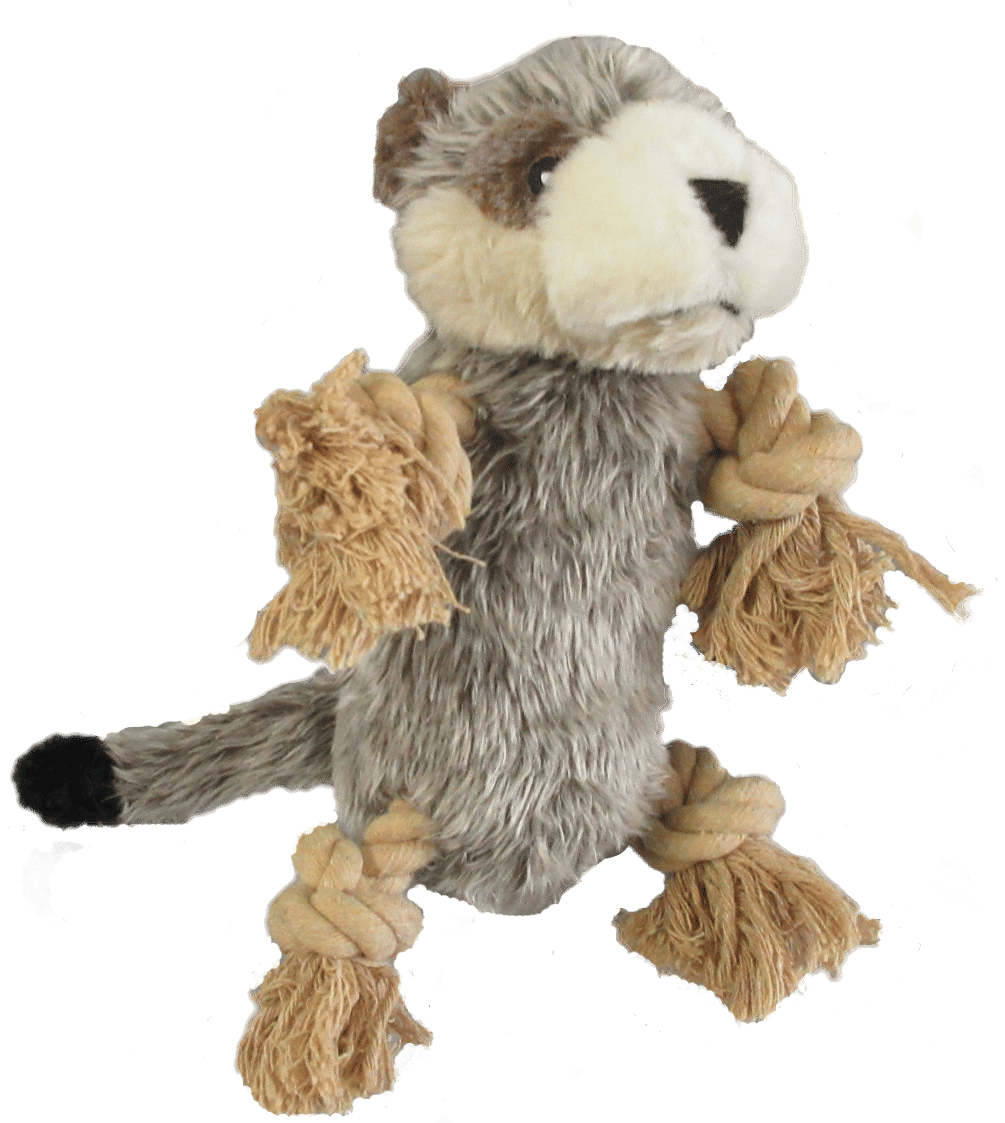 Roper Prairie Gopher Plush Toy with Squeaker & Crinkle