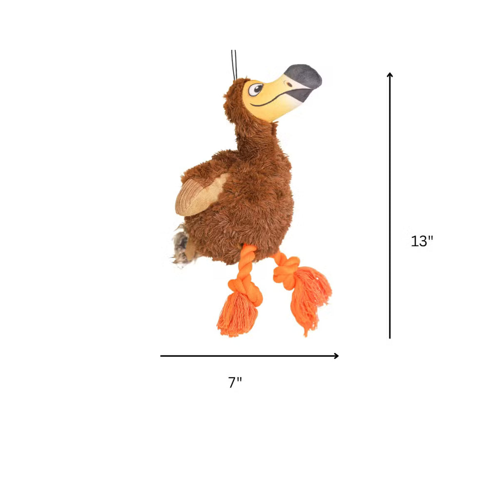 Squeaky Dog Toy With Crinkle Features and Inner Toy