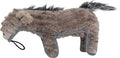 Indestructible Hoofer Donkey Toy with Crinkles, Squeaker & Tennis Ball
