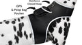 Sturdy GPS Tracking Collars Pet Waterproof Tracker Pocket Surveillance Size:XL