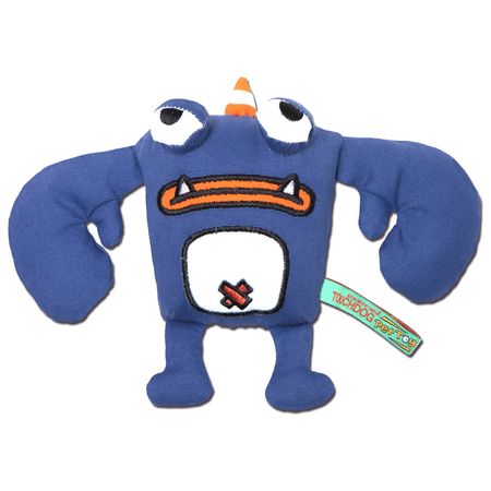 Goofy Plush Dog Toy: Touchdog Crabby Tooth Monster