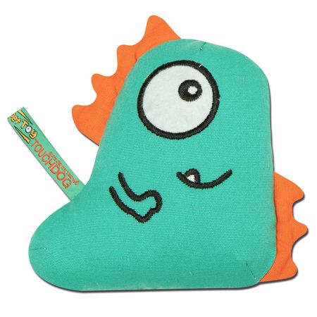 Touchdog Cartoon Shoe-faced Monster Plush Dog Toy – Fun Chew & Play