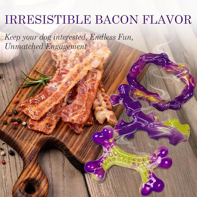 Three-Pack Dog Toys for Large Dogs and Regular Play