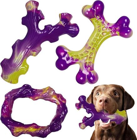 Three-Pack Dog Toys for Large Dogs and Regular Play