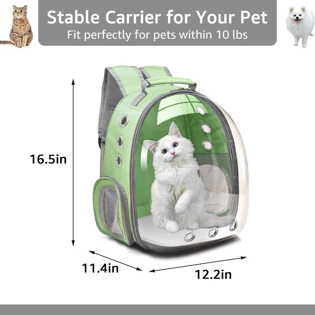 Space Capsule Pet Travel Backpack Carrier for Small Dogs and Cats