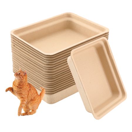 everyday Disposable Cat Litter Boxes (20-Pack)