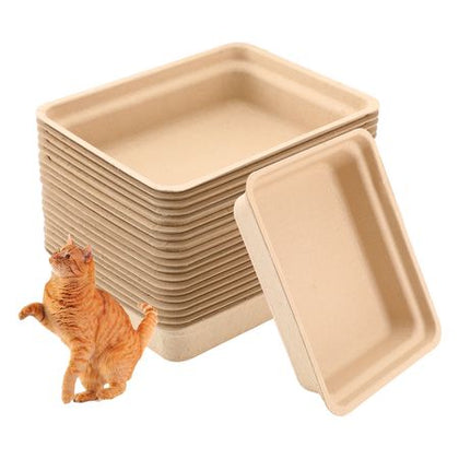 everyday Disposable Cat Litter Boxes (15-Pack)