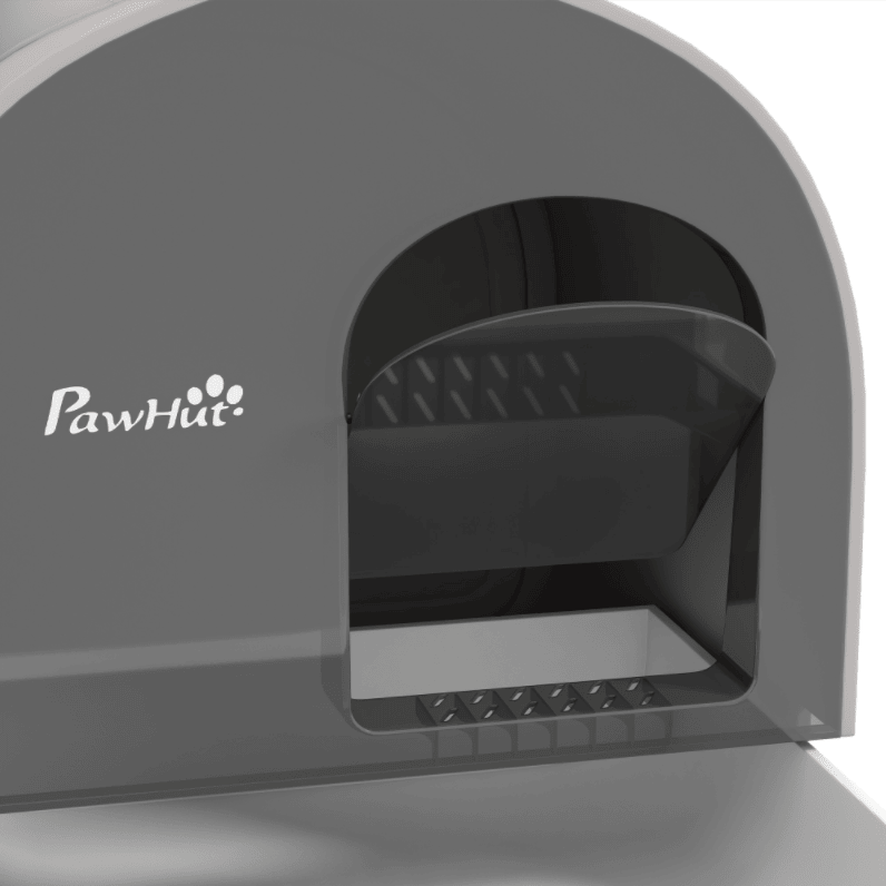 Fully Enclosed Cat Litter Box with UV Sterilization and Odor Control