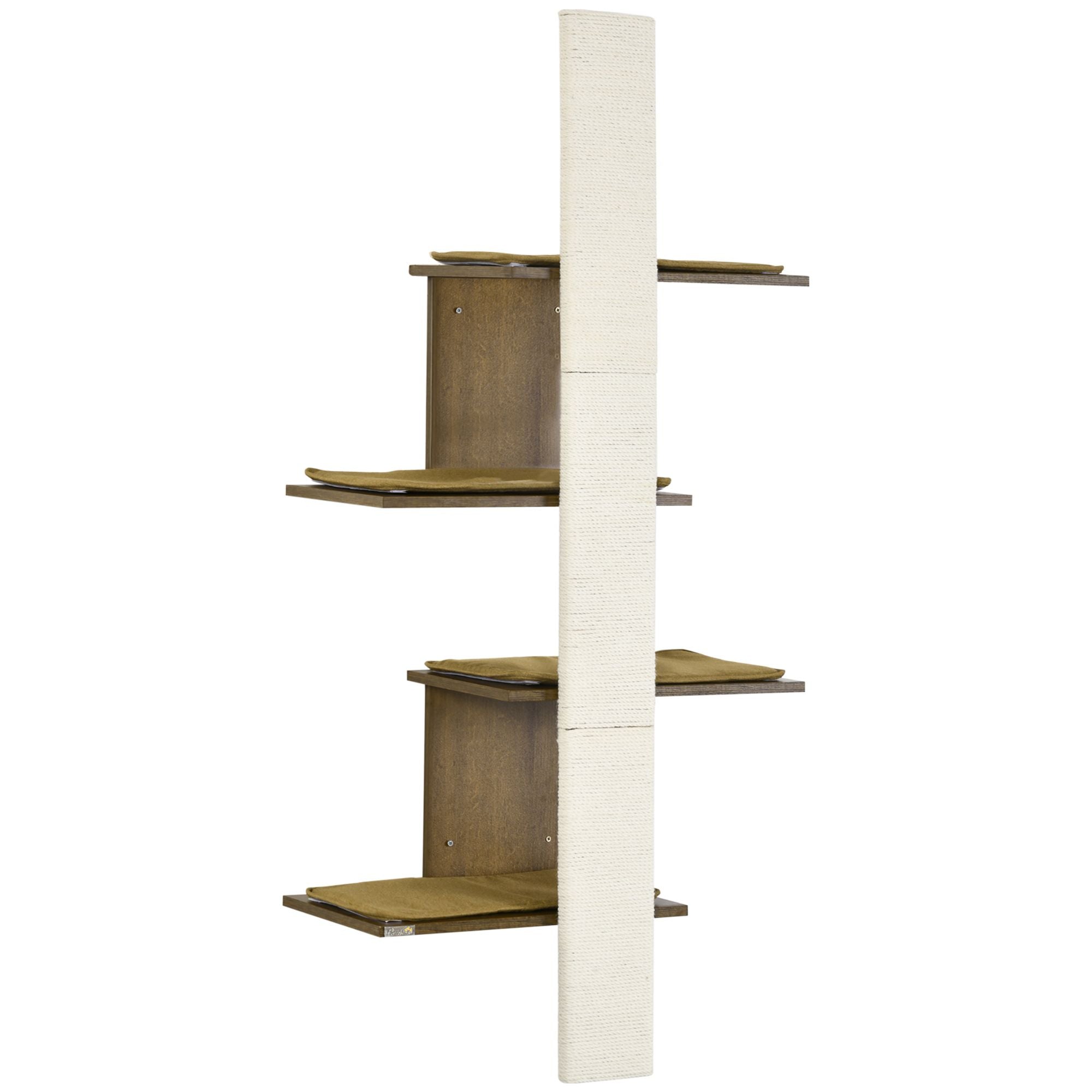 Boost Your Cat's Vertical Space with This Wall-Mounted Climbing Tree