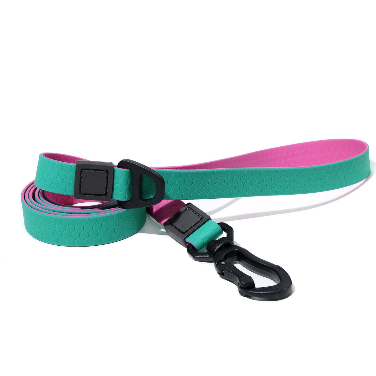 water-ready TPU Dog Leash & Collar Set | practical Honeycomb Texture Training Lead