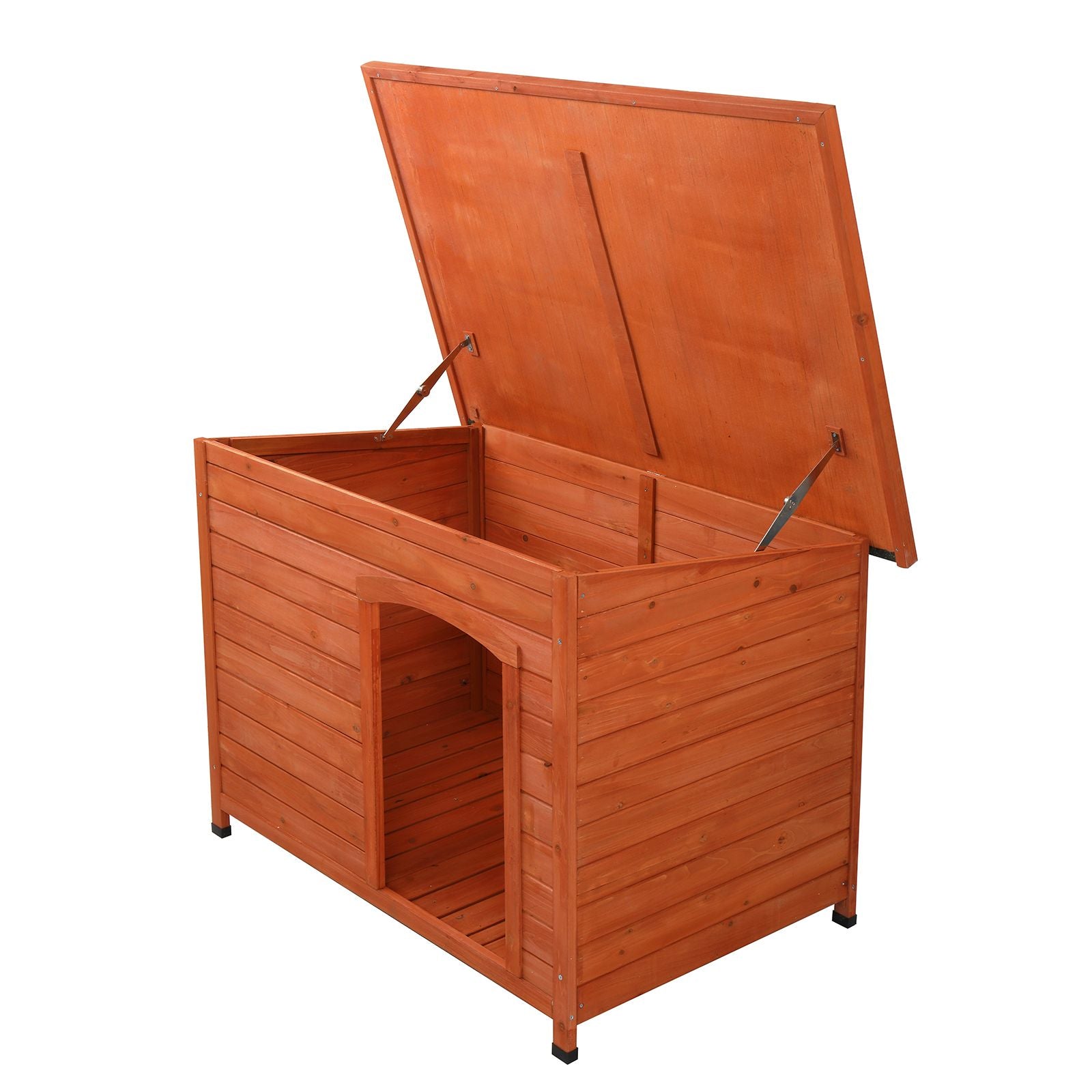 Give Your Pup a Cozy Retreat with This Waterproof Wood Dog House