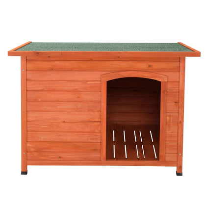 Give Your Pup a Cozy Retreat with This Waterproof Wood Dog House