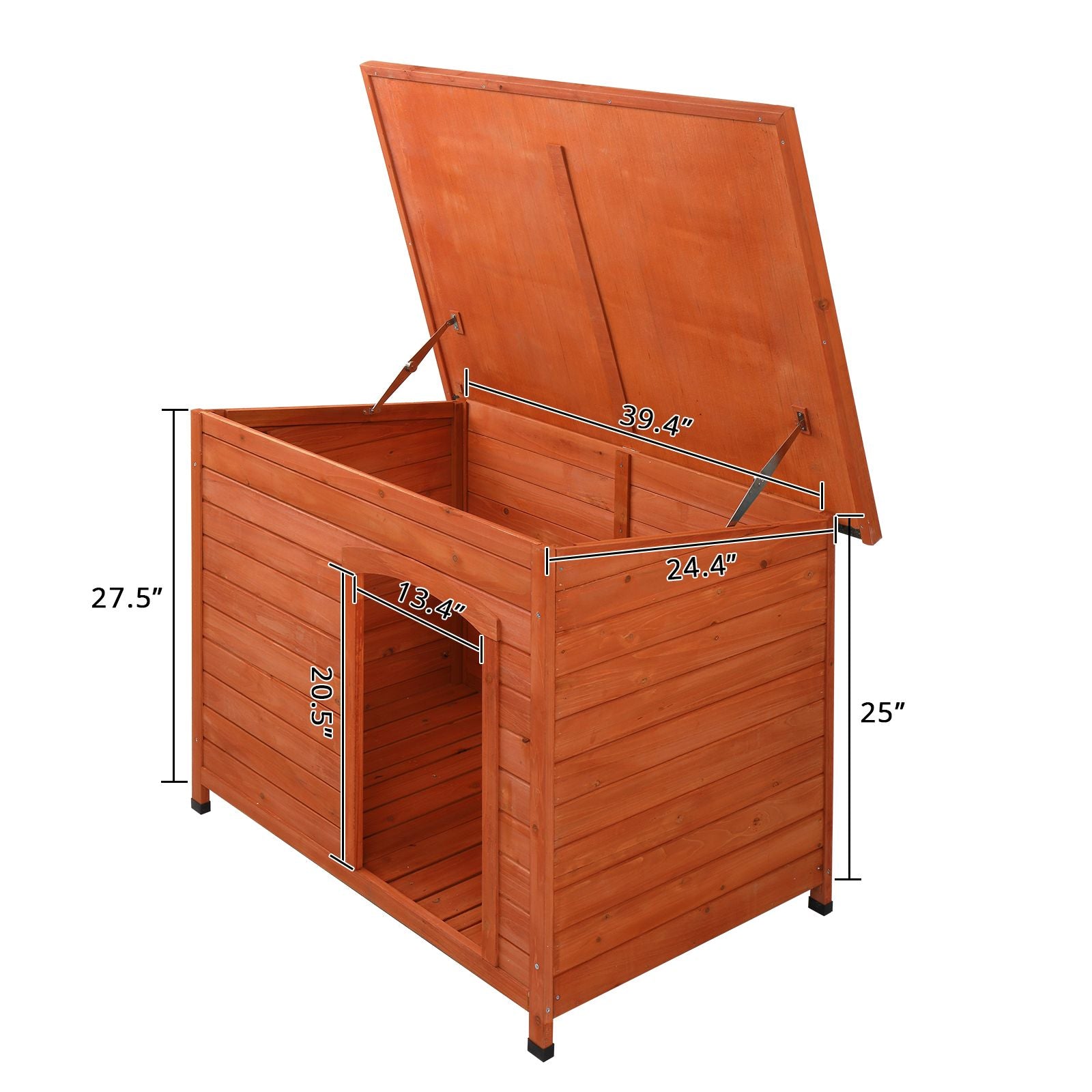 Give Your Pup a Cozy Retreat with This Waterproof Wood Dog House