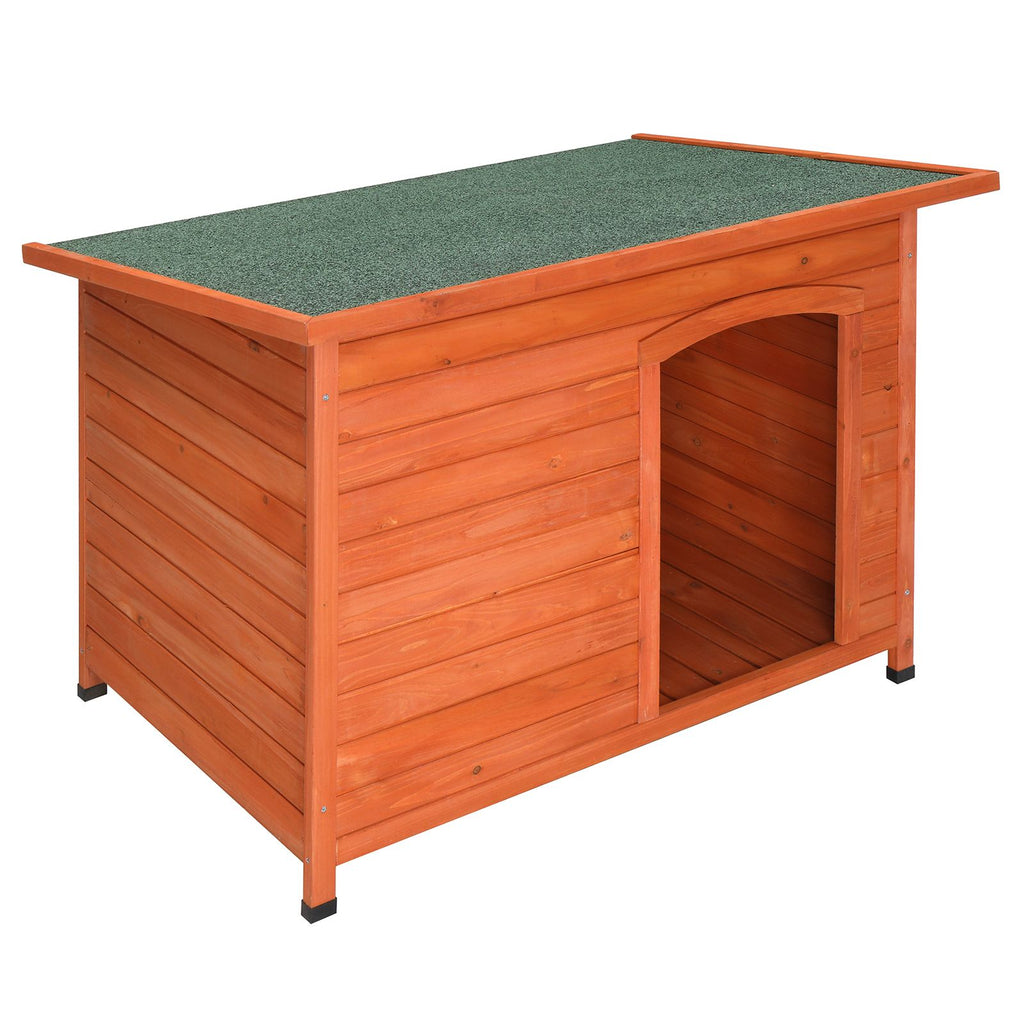 Give Your Pup a Cozy Retreat with This Waterproof Wood Dog House